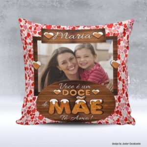 Kit de Artes para Sublimação Dia das Mães 012 Doce de Mãe Foto