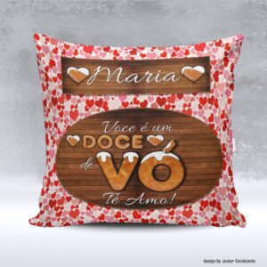 Kit de Artes para Sublimação Dia das Mães 013 Doce de Vó