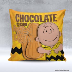 Kit de Artes para Sublimação Páscoa 029 Charlie Brown Amendoim