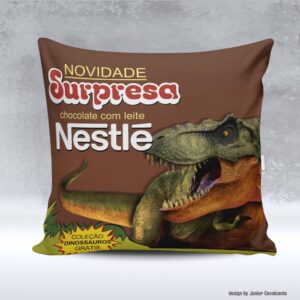 Kit de Artes para Sublimação Páscoa 056 Dinossauro Surpresa