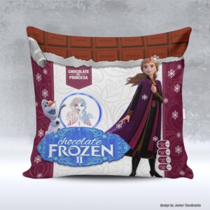 Kit de Artes para Sublimação Páscoa 186 Frozen Anna