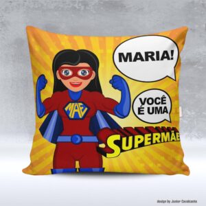 Kit de Artes para Sublimação Dia das Mães 044 Super Mãe