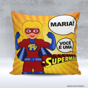 Kit de Artes para Sublimação Dia das Mães 045 Super Mãe