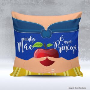 Kit de Artes para Sublimação Dia das Mães 066 Minha Mãe é Uma Princesa