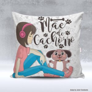 Kit de Artes para Sublimação Dia das Mães 087 Mãe de Cachorro