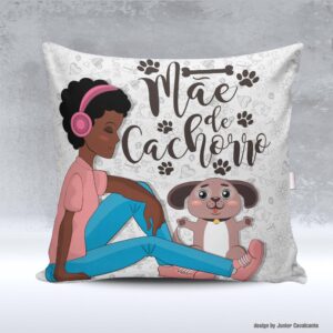 Kit de Artes para Sublimação Dia das Mães 088 Mãe de Cachorro