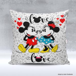 Kit de Artes para Sublimação Dia dos Namorados 072 Mickey e Minnie Love