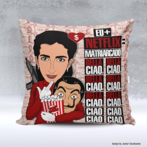 Kit De Artes para Sublimação Dia dos Namorados 123 La Casa de Papel Nairóbi