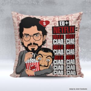 Kit De Artes para Sublimação Dia dos Namorados 124 La Casa de Papel Professor