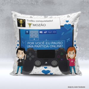 Kit de Artes para Sublimação Dia dos Namorados 102 Gamer Troféu Conquistado