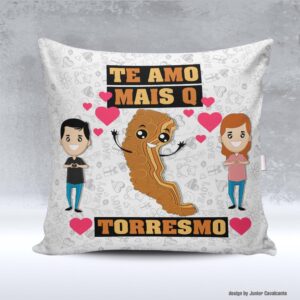 Kit De Artes para Sublimação Dia dos Namorados 134 Te Amo Mais Que Torresmo