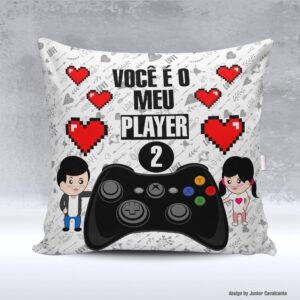 Kit de Artes para Sublimação Dia dos Namorados 015 Você é Meu Player 2