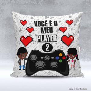 Kit de Artes para Sublimação Dia dos Namorados 016 Você é Meu Player 2