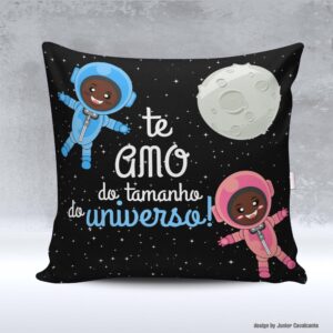 Kit de Artes para Sublimação Dia dos Namorados 022 Te Amo do Tamanho do Universo