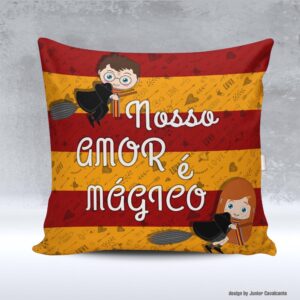 Kit de Artes para Sublimação Dia dos Namorados 024 Nosso Amor é Mágico Harry Potter