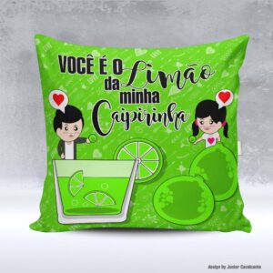 Kit de Artes para Sublimação Dia dos Namorados 003 Limão da Minha Caipirinha