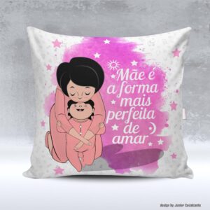 Kit de Artes para Sublimação Dia Das Mães 177 Perfeita de Amar