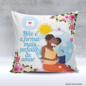 Kit de Artes para Sublimação Dia Das Mães 165 Perfeita de Amar