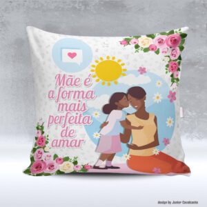 Kit de Artes para Sublimação Dia Das Mães 167 Perfeita de Amar