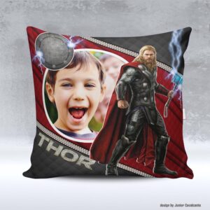 Kit de Artes para Sublimação Dia das Crianças 025 Vingadores Thor Foto