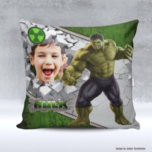 Kit de Artes para Sublimação Dia das Crianças 027 Vingadores Hulk Foto