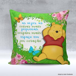 Kit de Artes para Sublimação Dia das Crianças 043 Ursinho Pooh