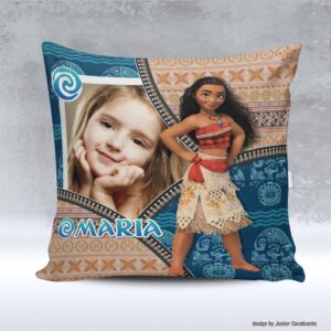 Kit de Artes para Sublimação Dia das Crianças 048 Moana Foto