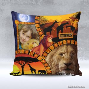 Kit de Artes para Sublimação Dia das Crianças 072 Rei Leão Simba Foto