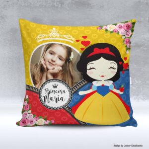 Kit de Artes para Sublimação Dia das Crianças 097 Princesa Branca de Neve Foto