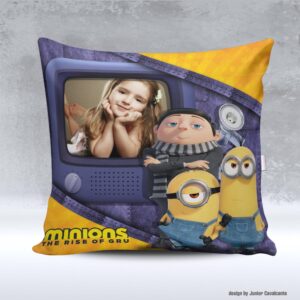 Kit de Artes para Sublimação Dia das Crianças 128 Gru e Minions Foto