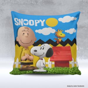 Kit de Artes para Sublimação Dia das Crianças 131 Charlie Brown Snoopy