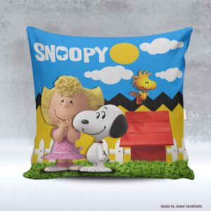 Kit de Artes para Sublimação Dia das Crianças 134 Charlie Brown Snoopy