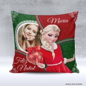 Kit de Artes para Sublimação Natal 061 Frozen Elsa Foto