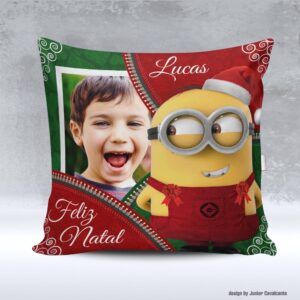 Kit de Artes para Sublimação Natal 062 Minions Foto