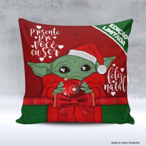 Kit de Artes para Sublimação Natal 135 Feliz Natal Baby Yoda