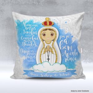 Kit de Artes para Sublimação Católico 001 Nossa Senhora de Fátima