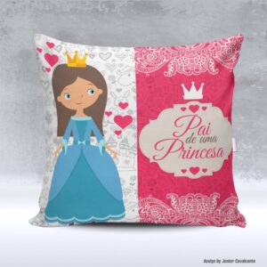 Kit de Artes para Sublimação Dia dos Pais 061 Pai de uma Princesa