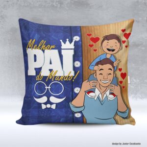 Kit de Artes para Sublimação Dia dos Pais 021 Melhor Pai do Mundo