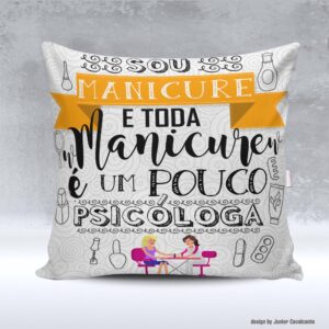 Kit de Artes Profissões para Sublimação 017 Manicure