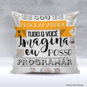 Kit de Artes Profissões para Sublimação 030 Programadora