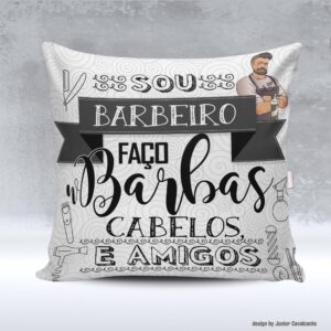 Kit de Artes Profissões para Sublimação 005 Barbeiro