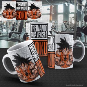 Arte Academia Fitness 011 Treinando para Vencer o Goku