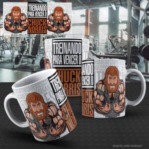 Arte Academia Fitness 016 Treinando para Vencer o Chuck Norris