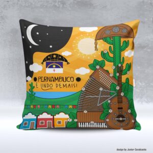 Kit de Artes para Sublimação Amo Meu Nordeste Colors 042 Pernambuco