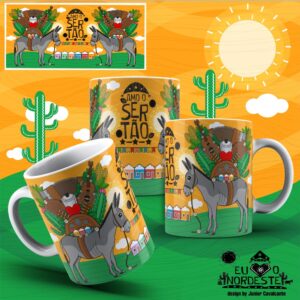 Arte para Sublimação em Caneca New Nordeste Colors 013